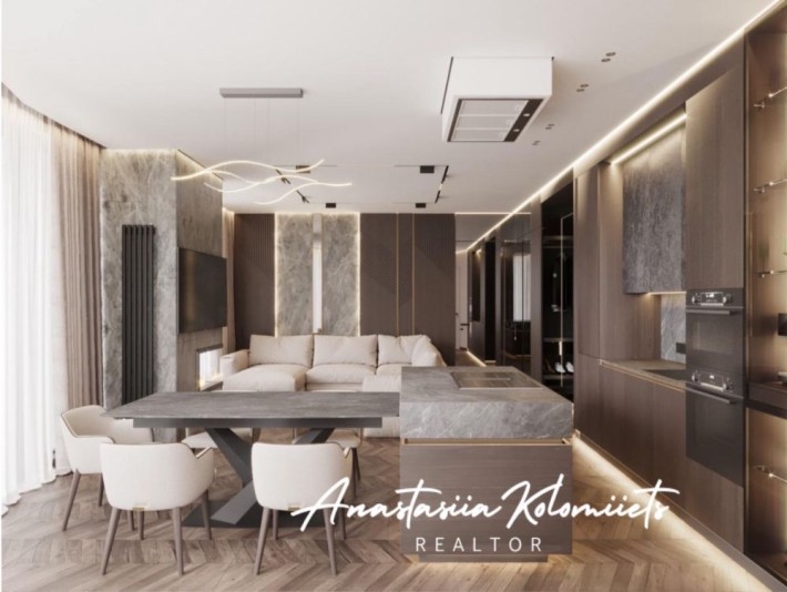 Аренда 3 к квартира ЖК Моцарт, новострой, центр - фото 1