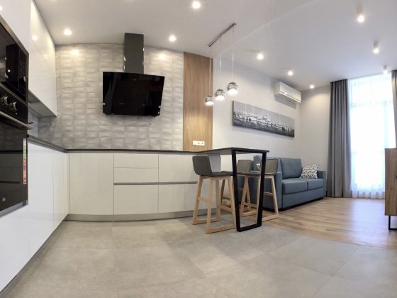 ЖК Central Park, видова 1 кімнатна 55м2, Кудрі, 7, м. Либідська Киев