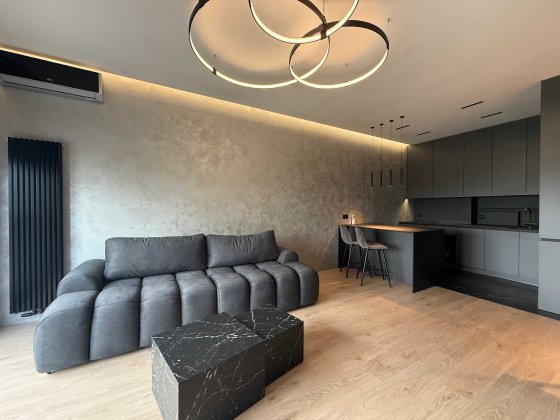 Оренда 1-к квартири Центр 55 м2 Greenville Park 20 поверх Генератор Київ