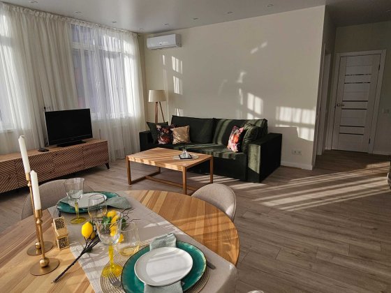 Оренда 2к кв з дизайнерским ремонтом в ЖК Terracotta, Чернігівська, 8Б Киев