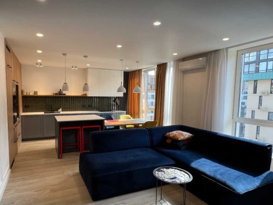 Довгострокова оренда 3к квартири 88 м² у Файна Таун Київ