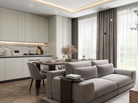 Оренда квартири в новобудові в Сучасному стилі Львів