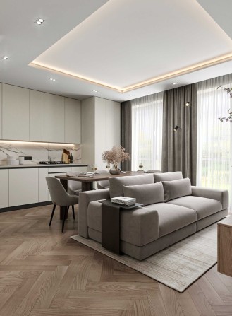 Оренда квартири в новобудові в Сучасному стилі - фото 1