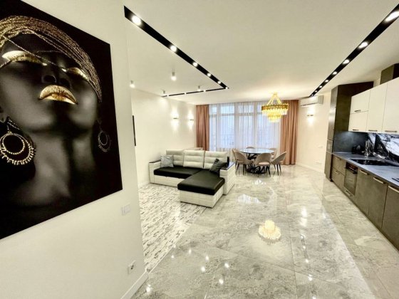 3 комн кв 120 кв.м, МОРЕ, 44 Жемчужина, 2 санузла, Каманина, Аркадия Одеса