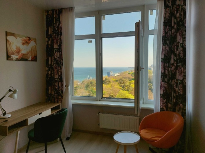 СВОБОДНА ‼️ КАМАНИНА 9эт 45 Жемчужина евро-двушка с ванной ВИД МОРЯ - фото 1