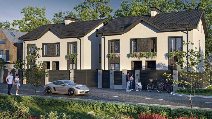 Стильні таунхауси в новому проєкті в Ірпені! ГАЗ. Розтермінування - фото 1