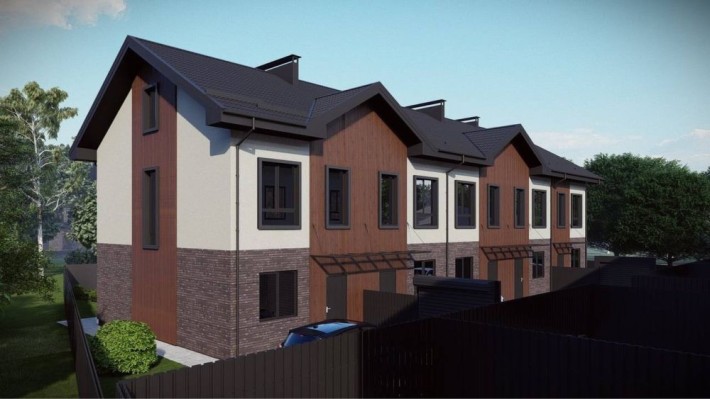 Таунхауси з центральними комунікаціями в Ірпені парк Мама - фото 1