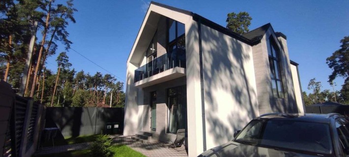 Від власника. Сучасний будинок 140 м2 в лісовій Бучі. Вокруг лес - фото 1