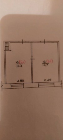 2 Кімнати у гуртожитку - фото 1