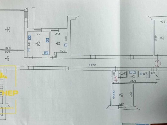 Продам  2  окремі  кімнати  у малосімеці   Кременчук