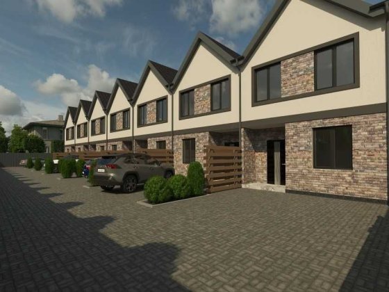 Таунхаус 100м2 у Бучі з газом поруч з 3 школою, АТБ, ЖК Континент Буча