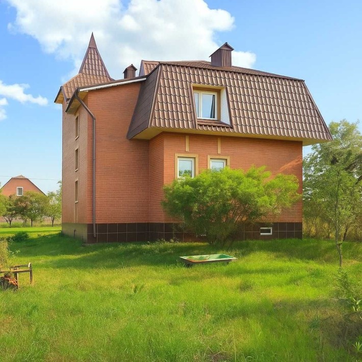 Двоповерховий Цегляний Будинок. 30 Соток. Металопластикові вікна. - фото 1