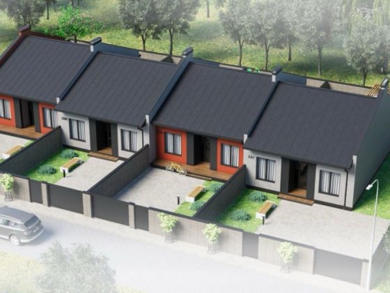 котедж 84м2 в  локації Льонокомбінату з міськими мережами Рівне