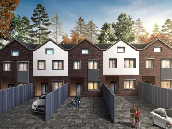 Цегляний таунхаус з ГАЗОМ. Міські комунікації. Ірпінь Ірпінь