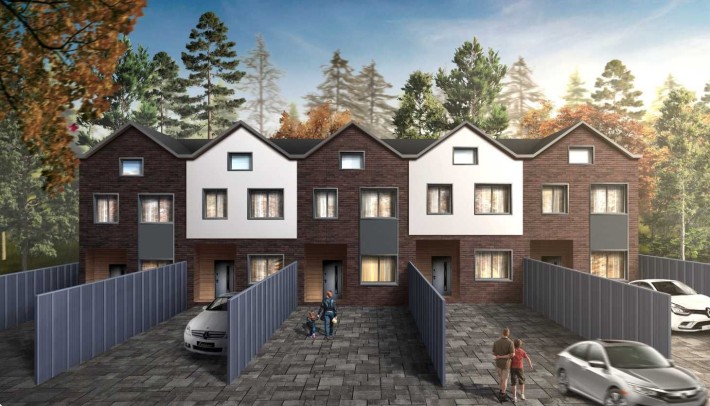 Цегляний таунхаус з ГАЗОМ. Міські комунікації. Ірпінь - фото 1