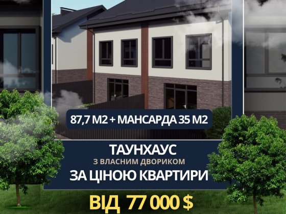Таунхаус Ірпінь РОЗСТРОЧКА без % Ірпінь