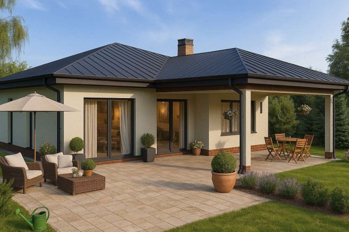 Сучасні будинки на етапі будівництва - фото 1