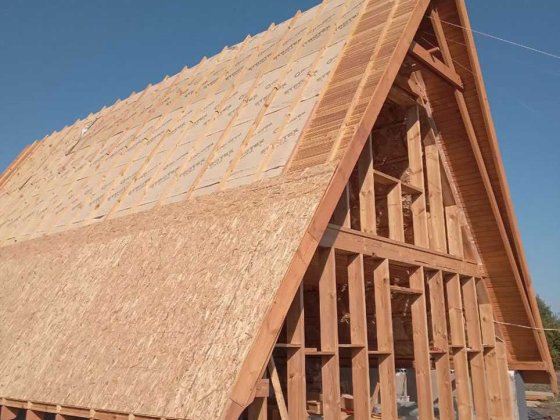 Домокомплект альпійське шале з фундаментом без ділянки Киев