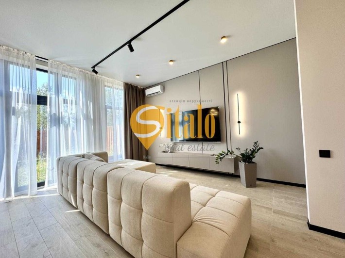 Танхаус, дом з ремонтом клубного типу Осокорки, будинок, з меблями - фото 1