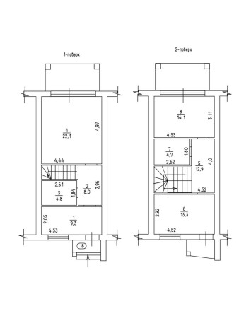 Таунхаус біля Дніпра, від забудовника - фото 1