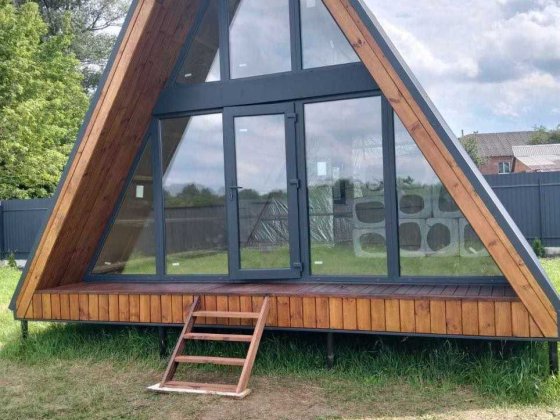 Домокомплект каркасного будинку типу А-фрейм Киев