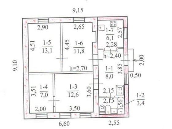 Продам дом в районе Березинки Днепр