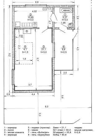 Цена снижена. Продам капитальный каменный дом - фото 1