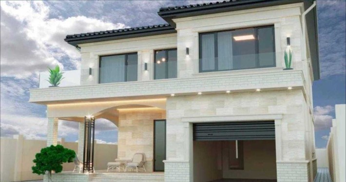 Дом из крымского ракушняка в Царском селе- прочность ,стиль,уют! - фото 1