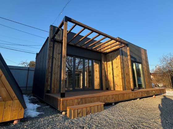 Модульний будинок Домокоплект 58 кв. м. у с. Софіївська Борщагівка Софіївська Борщагівка