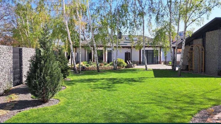 Топ! Одноэтажное шале! На 10 сотках! Фонтан! 1A37 - фото 1