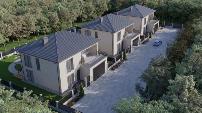 12 ст. Фонтана! Новый дом из красного кирпича! Рассрочка! - фото 1