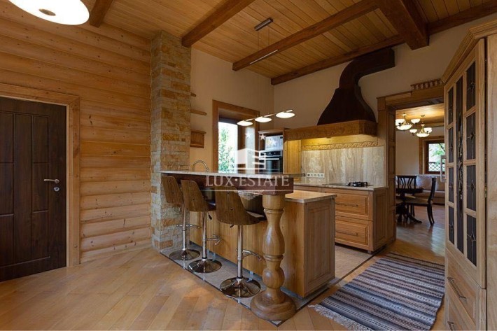 Еко-будинок з каміном, банею, бомбосховищем, 10 хв метро Голосіївська - фото 1