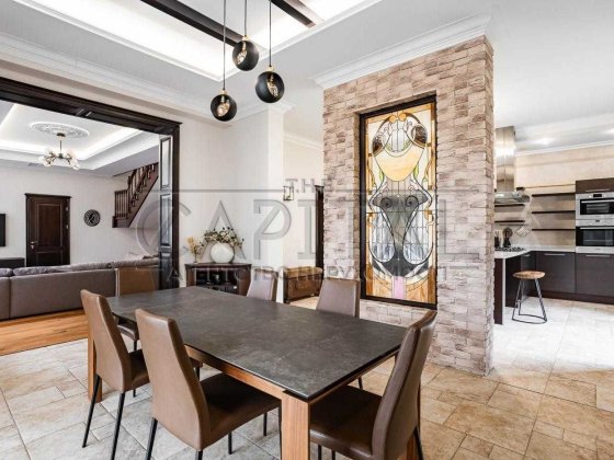 3-этажный Дом (500м2) 30 соток, с шикарным бассейном, Лесники Лесники