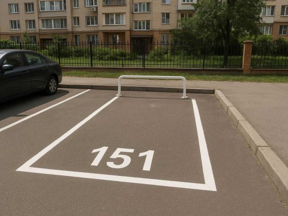 Паркомісце біля будинку Киев