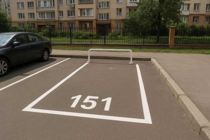 Паркомісце біля будинку - фото 1