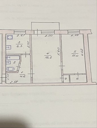 Продам от владельца 2 комнатную квартиру - фото 1