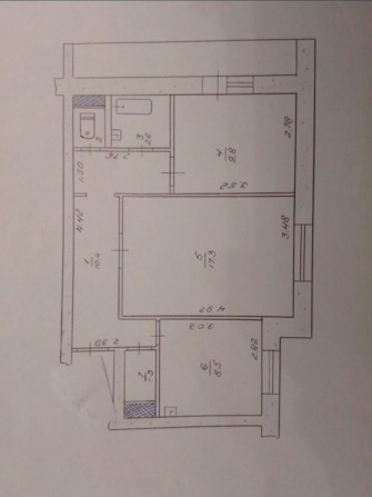 2-х кімнатна квартира - фото 1