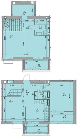 Продаж дворівневих квартири, Вишгород Сіті Парк. - фото 1