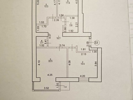 3-х кімнатна квартира в новобудові, з чудовим виглядом на гори Долина