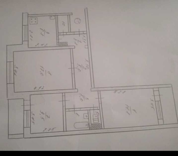 Продам 3х комнатную квартиру. Левый берег. От собственника - фото 1