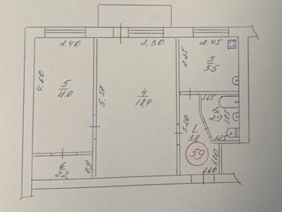 Дружківка квартира двушка Дружковка
