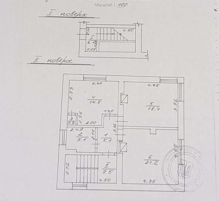 Двох кімнатна квартира в трьох квартирному будинку з окремим входом - фото 1