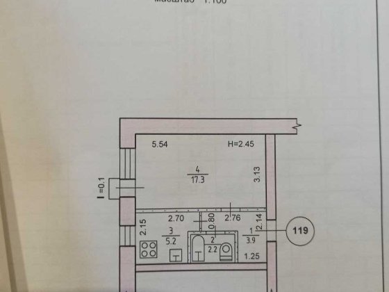 продам однокомнатную квартиру Жовті Води