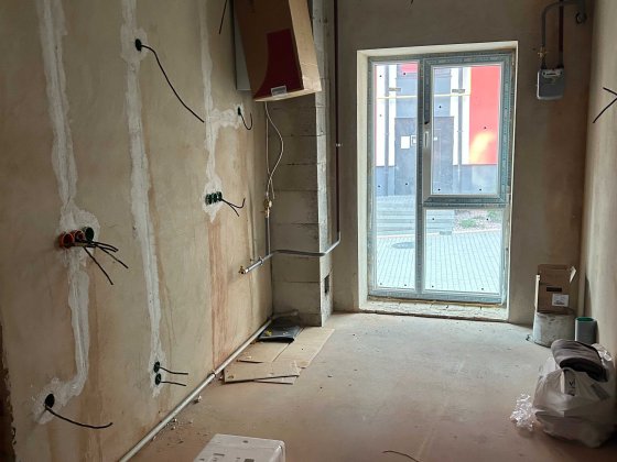 Продам 1к квартиру, розведено електрику, газовий котел Гостомель