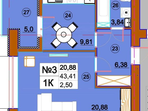 Продаю 1кім.квартиру ЖК Комфорт Сіті м.Калуш (можливе розтермінування) Калуш