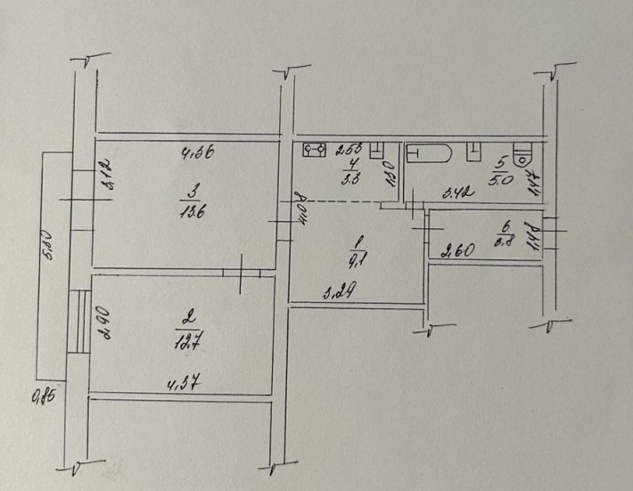 Продається 2-кімнатна квартира, Училище - фото 1