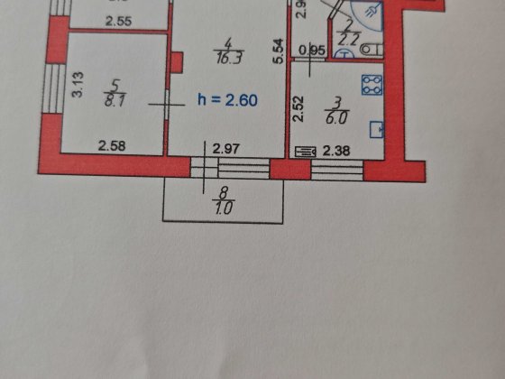 Продається трьохкімнатна квартира в м.Ківерці Ківерці