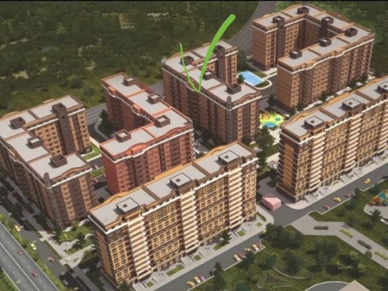 Квартира в Новострое .ЖК ЦВЕТНОЙ БУЛЬВАР Черноморск