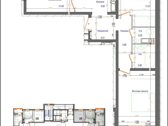 3 х кімнатна видова квартира на ліс  ЖК Атлант Коцюбинське Коцюбинське
