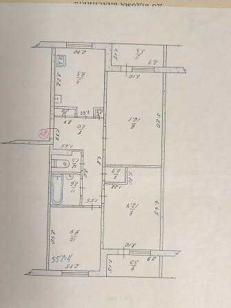 Квартира трикімнатна з індивідуальним або обмін с.Дослідне - фото 1